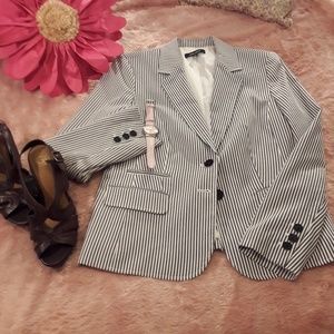 Striped Blazer